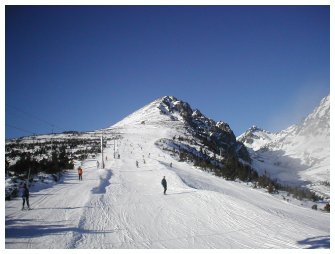 lyžařský svah Solisko
