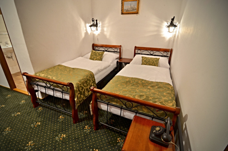 Pokoj v hotelu Svatojánský zámeček
