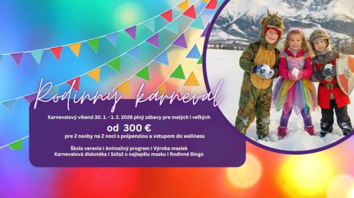 Jedinečný karnevalový víkend, kde se fantazie stává skutečností