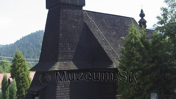 Kostel Neposkvrněného početí Panny Marie Hraničné 2 Zdroj: https://www.muzeum.sk/dreveny-kostol-hranicne.html