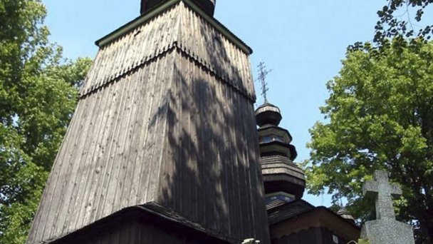 Dřevěný chrám Ochrany Presv. Bohorodičky Hunkovce 4 Zdroj: https://www.muzeum.sk/dreveny-kostol-hunkovce.html