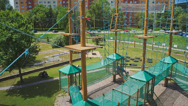 Lanové centrum Outdoor park Prešov 3 Lanové centrum Outdoor park Prešov 3