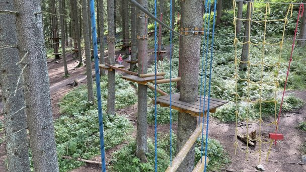 Lanový park Tarzánia 11