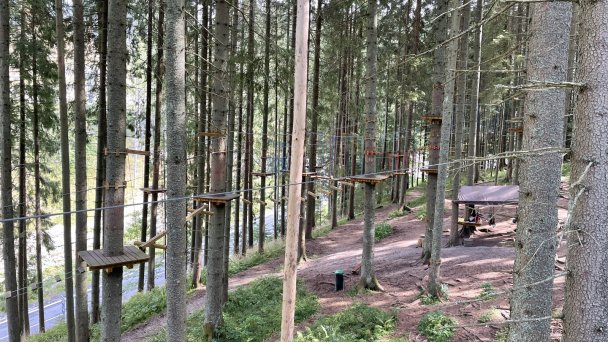 Lanový park Tarzánia 10