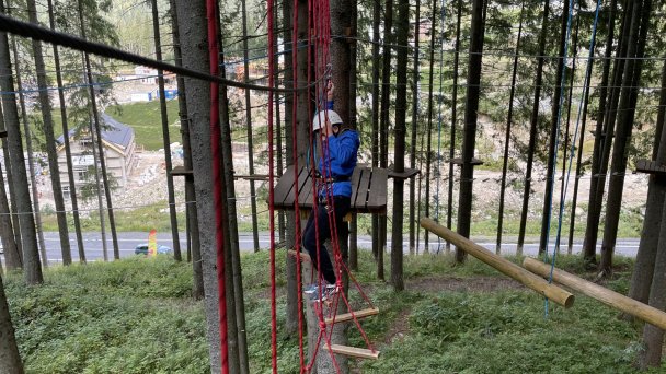 Lanový park Tarzánia 8