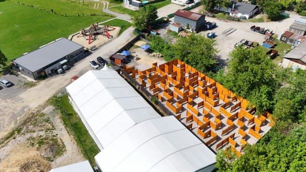 Dřevěné bludiště Bojnice 5