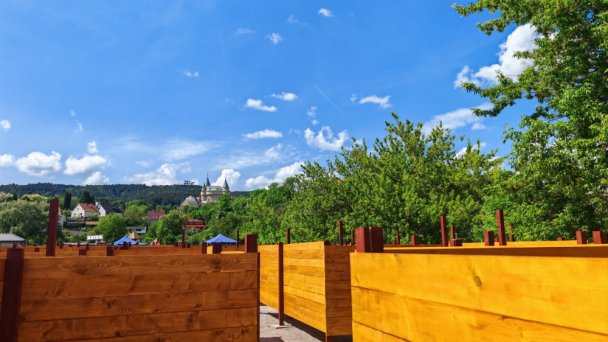 Dřevěné bludiště Bojnice 7