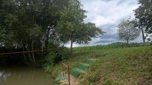 Žilinský Baťův kanál, plavby na člunech po biokoridoru při Vodním díle 6