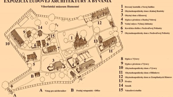 Skanzen Vihorlatského múzea Humenné 5 Skanzen Vihorlatského múzea Humenné 5