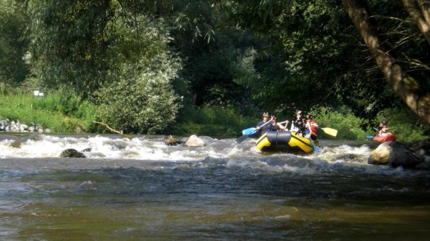 Splav rieky Hron - vodácka požičovňa Hastrman 10