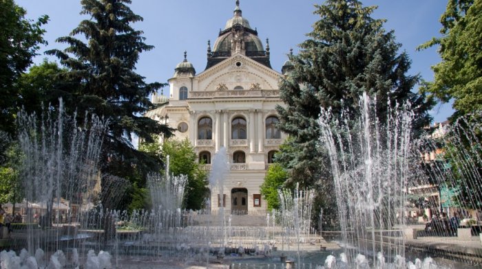 Zpívající fontána (zvonkohra) Košice