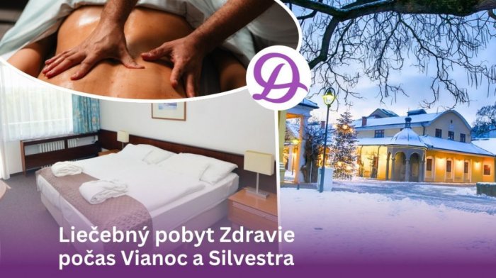 Zdraví v Piešťanech - Vánoční a Silvestrovský pobyt se slavnostním galavečerem a programem