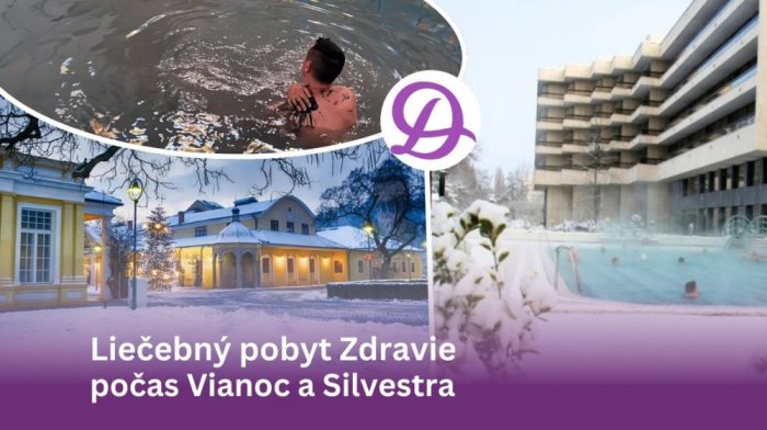 Zdraví v Piešťanech - Vánoční a Silvestrovský pobyt se slavnostním galavečerem a programem