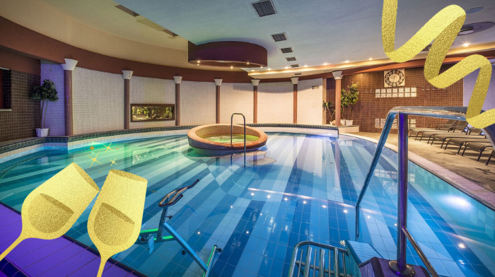 Silvestr plný relaxu a zábavy s wellness a bazénovým světem