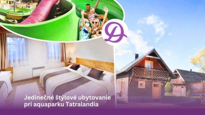 Ubytování v srdci Liptova s neomezeným vstupem do aquaparku Tatralandia