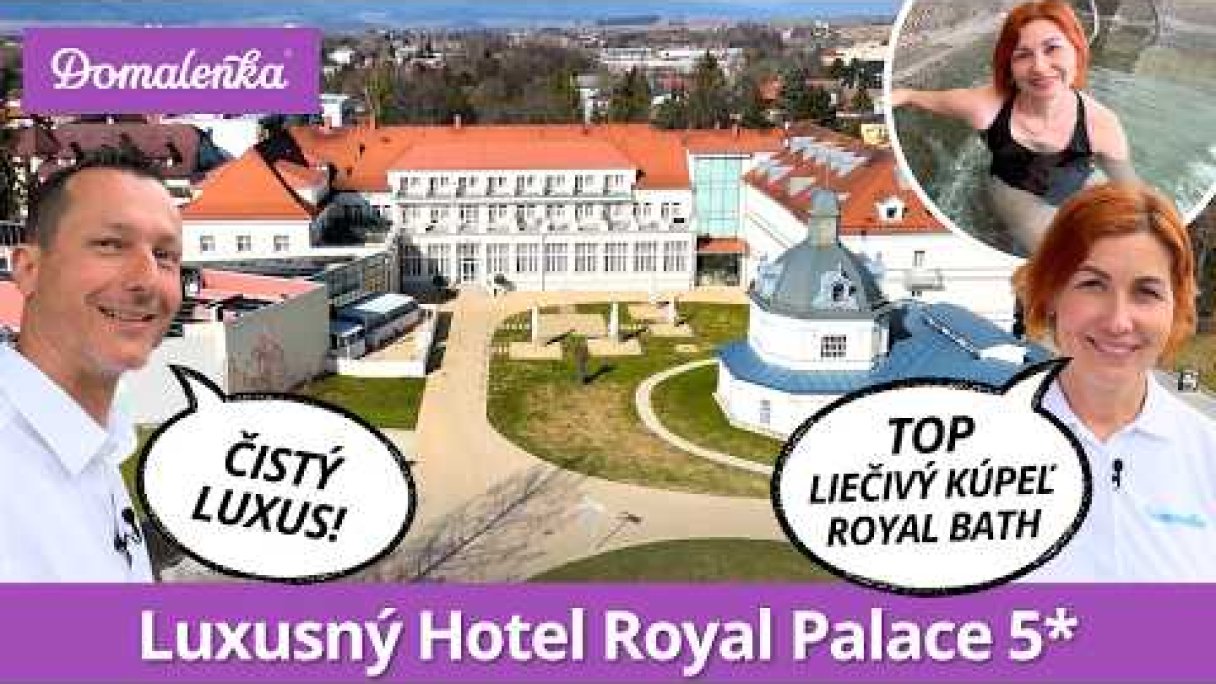 Nahliadnite do vnútra Hotela Royal Palace 5* (Kúpele Turčianske Teplice) Autor: Domalenka predtým Sorger Zdroj: https://www.youtube.com/@domalenka