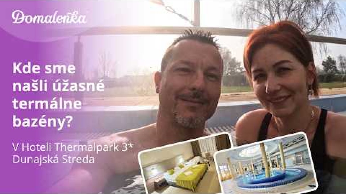 Hotel Thermalpark 3* Dunajská Streda a úžasné termálne bazény Autor: Domalenka predtým Sorger Zdroj: https://www.youtube.com/@domalenka Hotel Thermalpark 3* Dunajská Streda a úžasné termálne bazény Autor: Domalenka predtým Sorger Zdroj: https://www.youtube.com/@domalenka