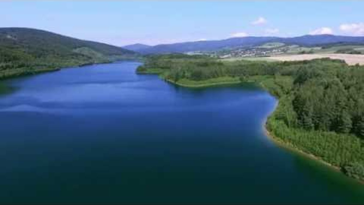 Vodárenská nádrž Bukovec Autor: Vodarne Vvs Zdroj: https://www.youtube.com/@vodarnevvs166