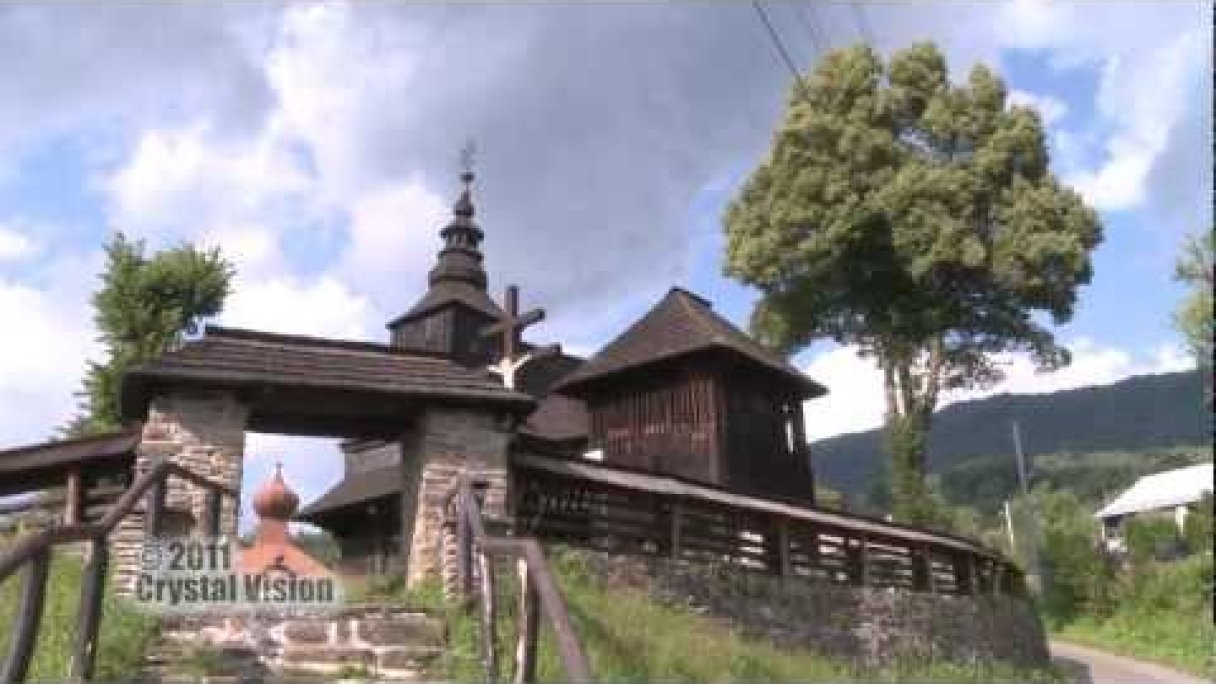 Drevená cerkev svätého Michala Archanjela (Ruský Potok) Autor: Slovensky Trip Zdroj: https://www.youtube.com/@slovaktrip
