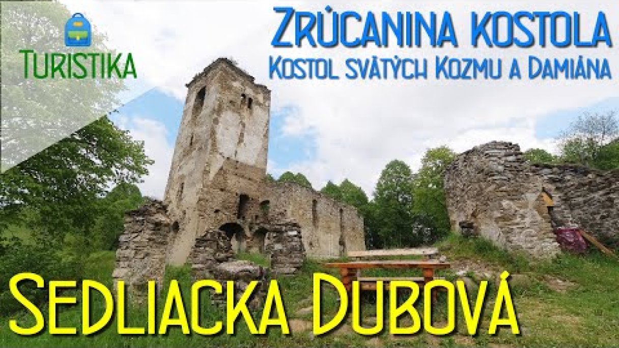 K zrúcanine kostola | Kostol svätých Kozmu a Damiána | Sedliacka Dubová Autor: Andyho univerzum Zdroj: https://www.youtube.com/@andyhouniverzum7090 K zrúcanine kostola | Kostol svätých Kozmu a Damiána | Sedliacka Dubová Autor: Andyho univerzum Zdroj: https://www.youtube.com/@andyhouniverzum7090