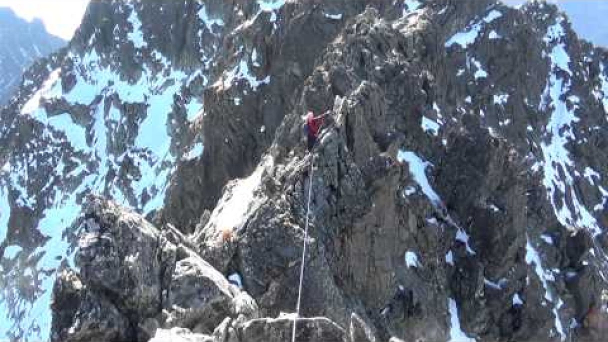 Výstup na Ľadový štít - 2627 m. Autor: Vlado Vričan Zdroj: https://www.youtube.com/@vladovful