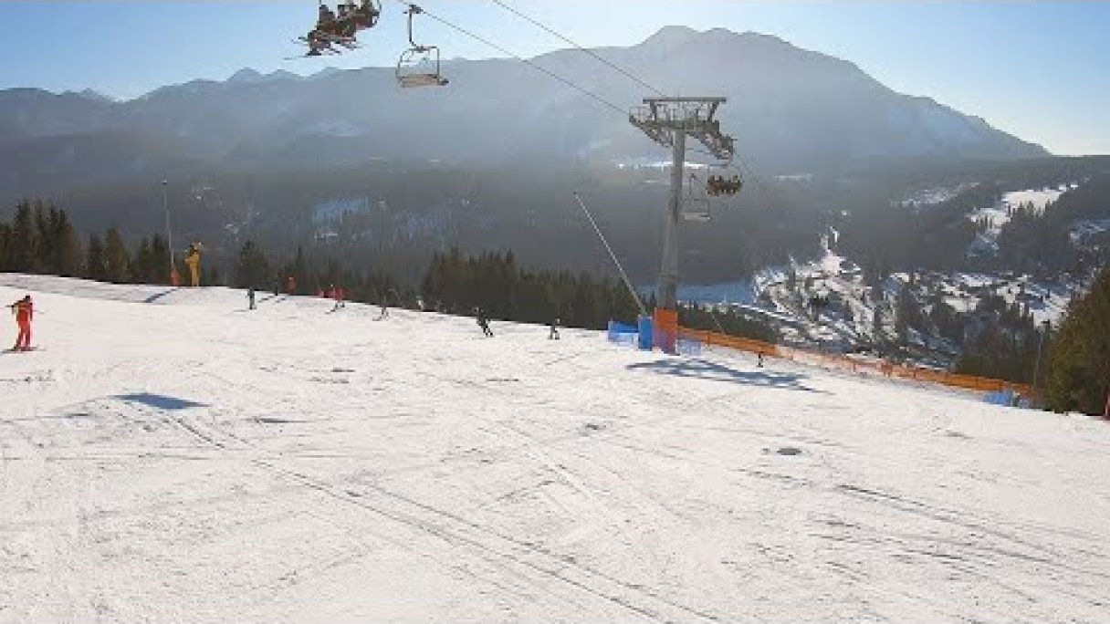 Oravice (Meander Ski) - Trasa 1-2 Niebieska - Czerwona - Niebieska, 4K, Gimbal, Narty Autor: Dariusz Bartoszewski Zdroj: https://www.youtube.com/@DariuszBartoszewski