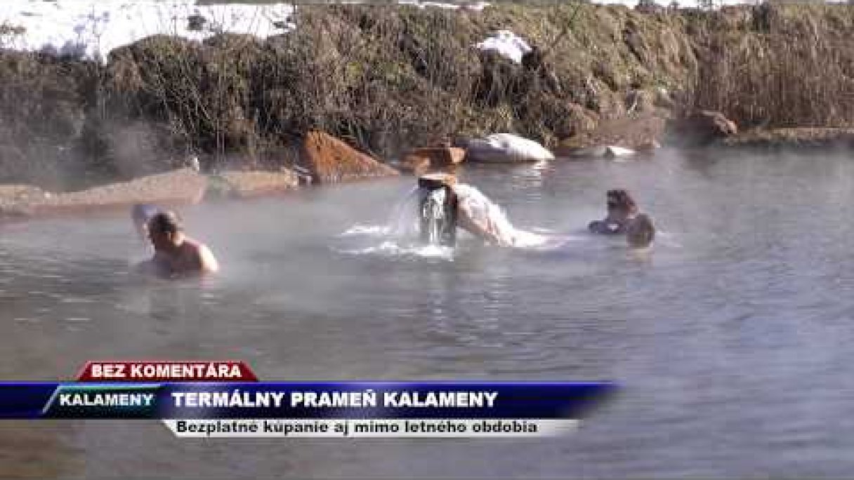 TV SEVERKA - Bez komentára - Termálny prameň Kalameny Autor: Severka Televízia severného Slovenska Zdroj: https://www.youtube.com/@TvSeverka