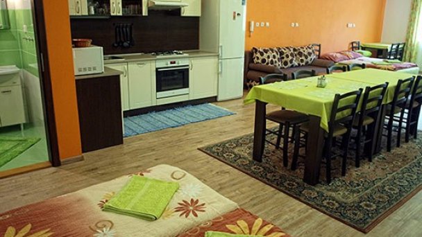 Apartmán prízemie kuchyňa
