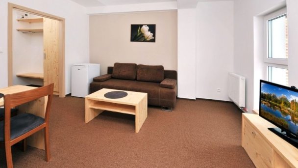 Jednospálňový apartmán - obývačka