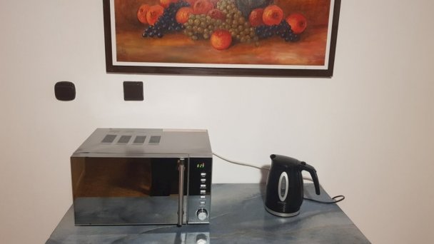 Spoločná kuchynka na chodbe Spoločná kuchynka na chodbe