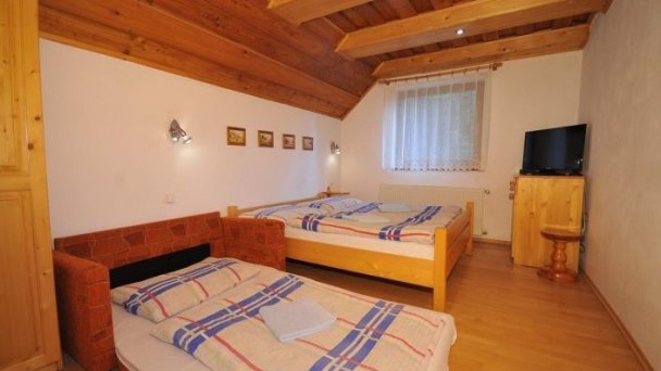 Dvojlôžková izba s prísteľkou Dvojlôžková izba s prísteľkou