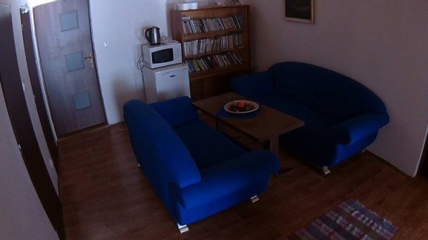 Spoločenská miestnosť na druhom poschodí