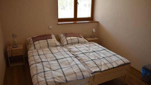 Dvojlôžková izba na prízemí Dvojlôžková izba na prízemí