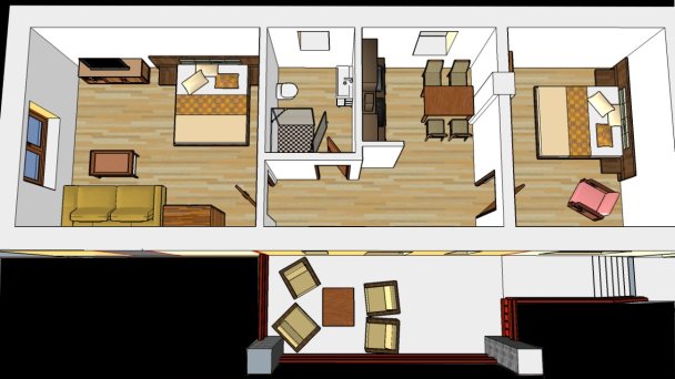 Apartmány BEST I a BEST II Bešeňová 21