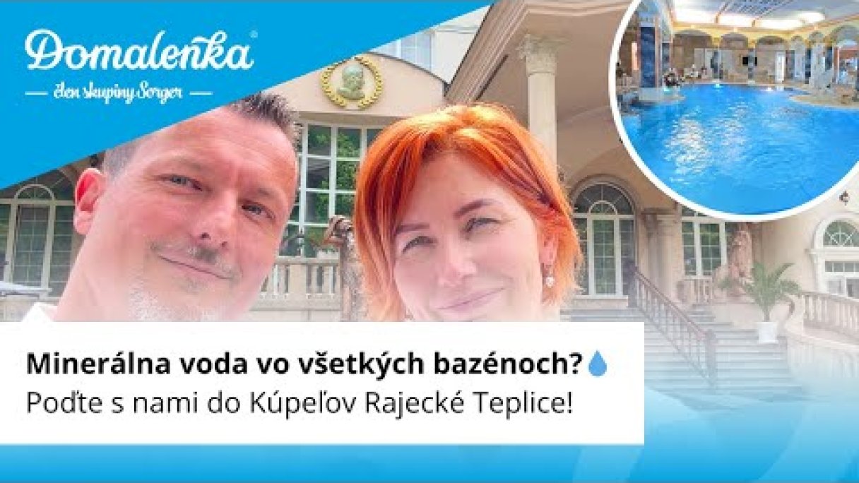 Kúpele Rajecké Teplice: Minerálna voda vo všetkých bazénoch a obrovský wellness Autor: Domalenka predtým Sorger Zdroj: https://www.youtube.com/@domalenka Kúpele Rajecké Teplice: Minerálna voda vo všetkých bazénoch a obrovský wellness Autor: Domalenka predtým Sorger Zdroj: https://www.youtube.com/@domalenka