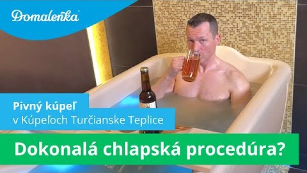 Procedúry v Kúpeľoch Turčianske Teplice: Pivný kúpeľ Autor: Domalenka predtým Sorger Zdroj: https://www.youtube.com/@domalenka Procedúry v Kúpeľoch Turčianske Teplice: Pivný kúpeľ Autor: Domalenka predtým Sorger Zdroj: https://www.youtube.com/@domalenka