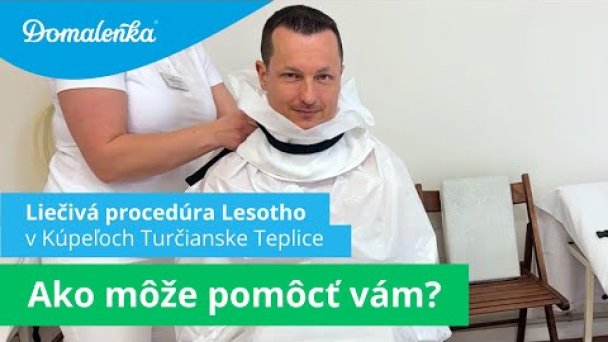 Procedúry v Kúpeľoch Turčianske Teplice: Lesotho (plynový zábal CO₂) Autor: Domalenka predtým Sorger Zdroj: https://www.youtube.com/@domalenka Procedúry v Kúpeľoch Turčianske Teplice: Lesotho (plynový zábal CO₂) Autor: Domalenka predtým Sorger Zdroj: https://www.youtube.com/@domalenka