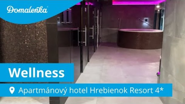 Apartmánový hotel Hrebienok Resort 4*: Wellness Autor: Domalenka predtým Sorger Zdroj: https://www.youtube.com/@domalenka