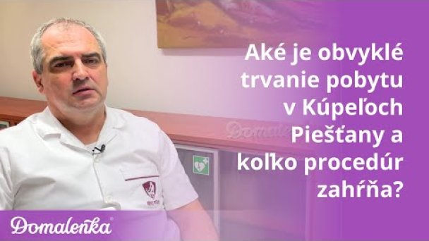 Aké je obvyklé trvanie pobytu a koľko procedúr zahŕňa - Kúpele Piešťany MUDr. Boris Bánovský Autor: Domalenka