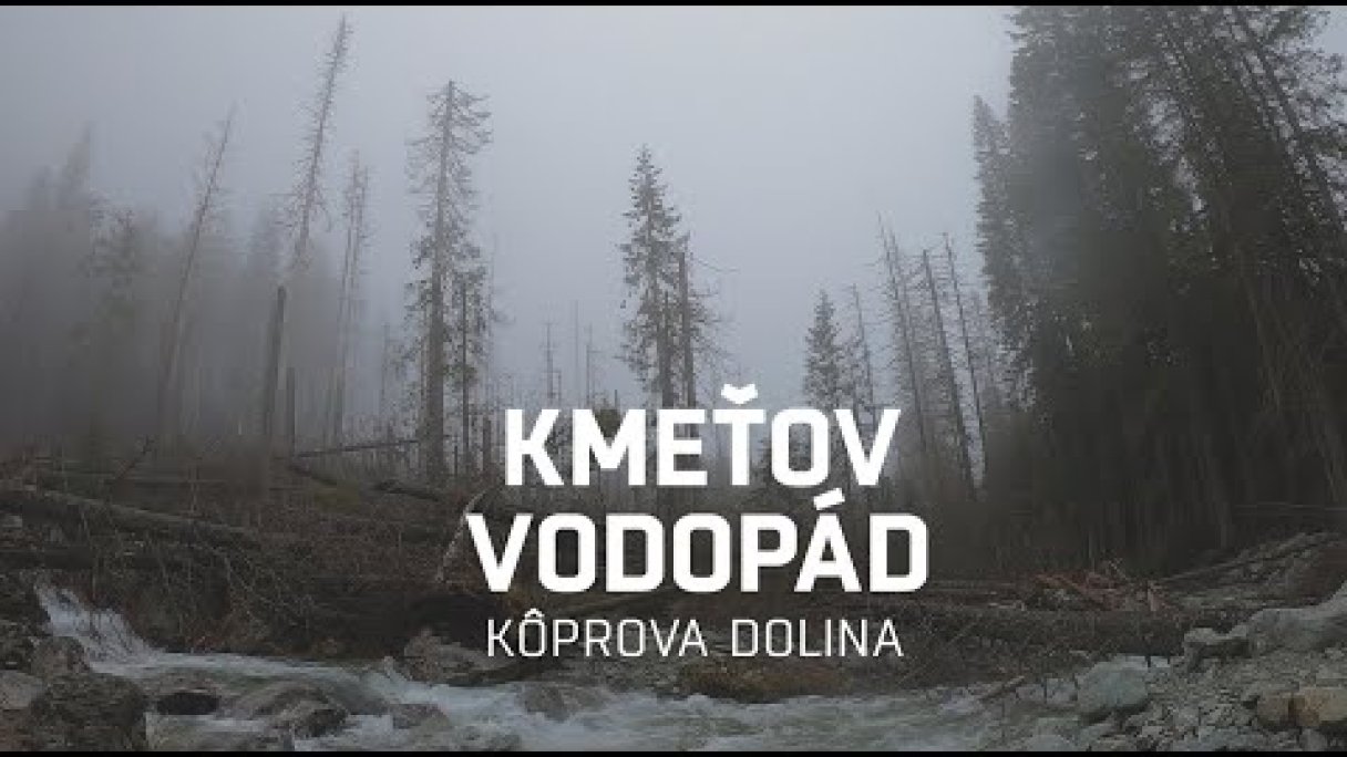 Kmeťov vodopád v Kôprovej doline ebajkom z Podbanského Autor: Bicyklom po Slovensku Zdroj: https://www.youtube.com/@BicyklompoSlovensku