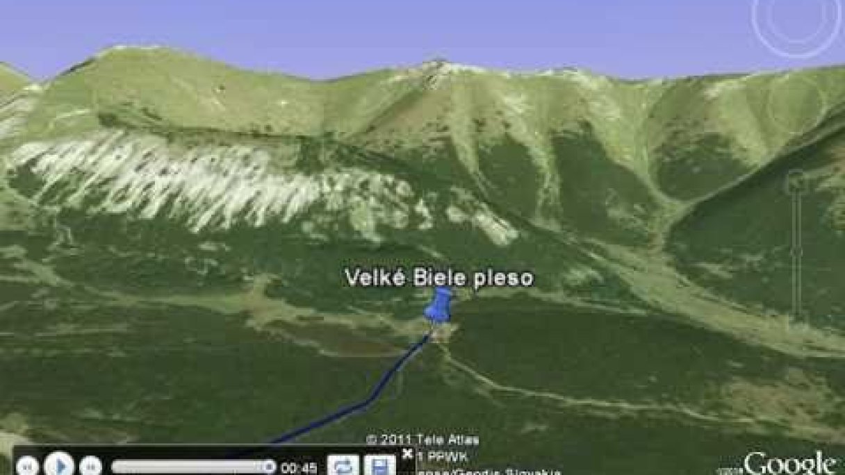Veľké Biele pleso z Tatranskej Lomnice Autor: Kamnahory Zdroj: https://www.youtube.com/@Kamnahory