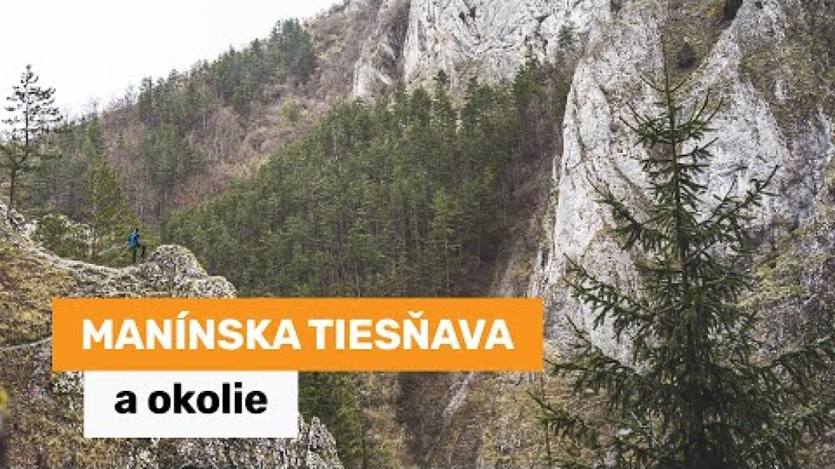 Manínska tiesňava a okolie - najužší slovenský kaňon alebo najväčší skalný previs Autor: MTHIKER_SK Zdroj: https://www.youtube.com/@MTHIKERSK