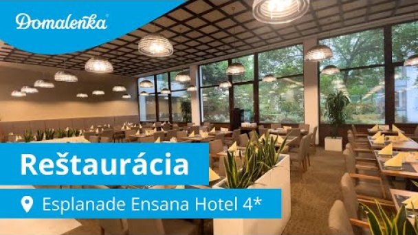Kúpele Piešťany: Reštaurácia v Hoteli Ensana Esplanade, krídlo Esplanade 4* Autor: Domalenka predtým Sorger Zdroj: https://www.youtube.com/@domalenka Kúpele Piešťany: Reštaurácia v Hoteli Ensana Esplanade, krídlo Esplanade 4* Autor: Domalenka predtým Sorger Zdroj: https://www.youtube.com/@domalenka