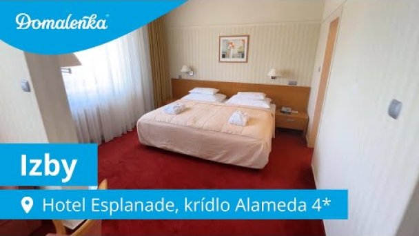 Kúpele Piešťany: Izby v Hoteli Ensana Esplanade, krídlo Alameda 4* Autor: Domalenka predtým Sorger Zdroj: https://www.youtube.com/@domalenka