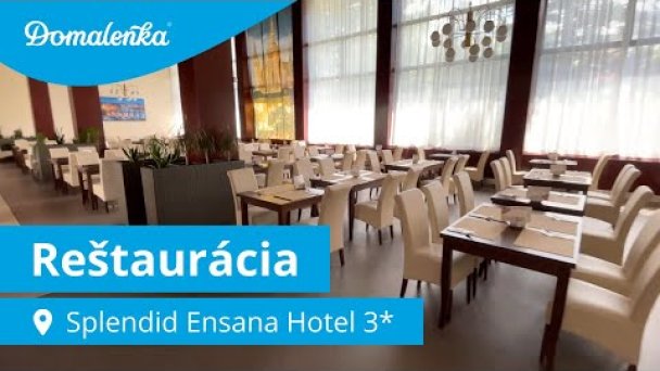Kúpele Piešťany: Reštaurácia v Hoteli Ensana Splendid, krídlo Splendid 3* Autor: Domalenka predtým Sorger Zdroj: https://www.youtube.com/@domalenka
