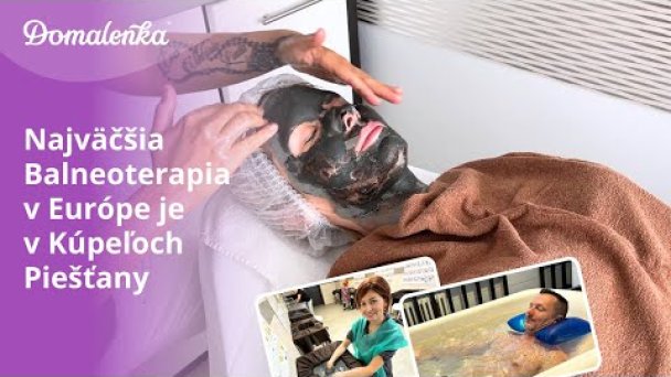 Kúpele Piešťany: Balneoterapia (najväčšia v Európe) Autor: Domalenka predtým Sorger Zdroj: https://www.youtube.com/@domalenka
