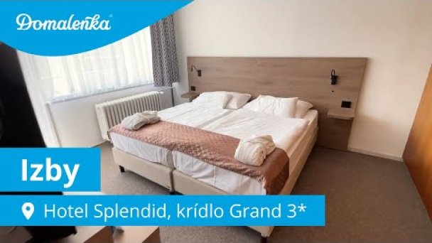 Kúpele Piešťany: Izby v Hoteli Ensana Splendid, krídlo Grand 3* Autor: Domalenka predtým Sorger Zdroj: https://www.youtube.com/@domalenka