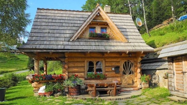 Zrubové domčeky u Vincka 1 a 2  Ždiar 35