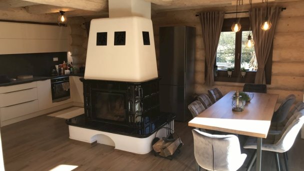 Kanadský zrub s privátnym wellness Oravský Biely Potok 9