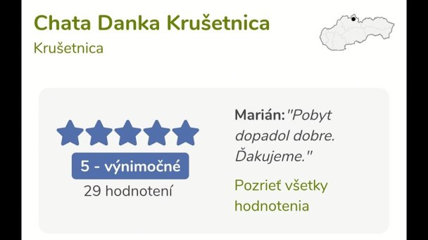 Chata Danka Krušetnica 22